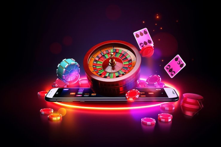 Pengguna ponsel membuka Fortune Tiger